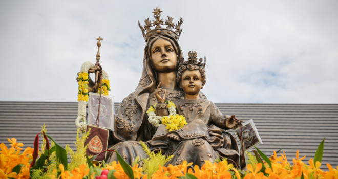 Our Lady of Mount Carmel as Mother for the Motherless