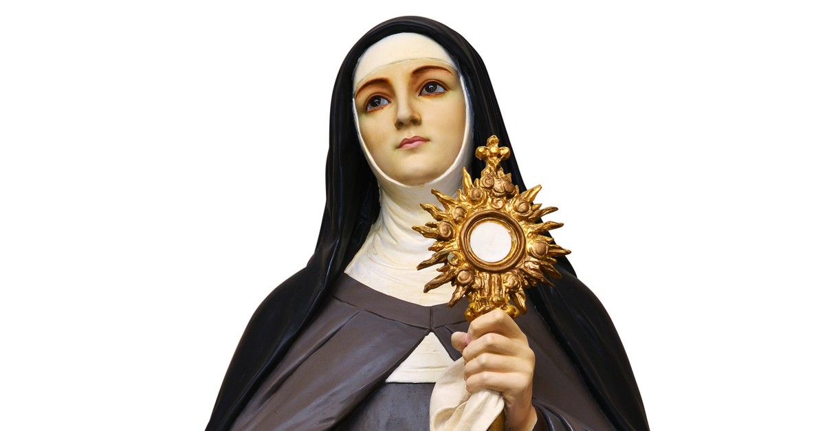 St. Clare and the Power of Our Eucharistic Lord