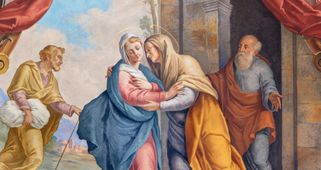 The Glory of the Resurrection Was Already Present at the Visitation