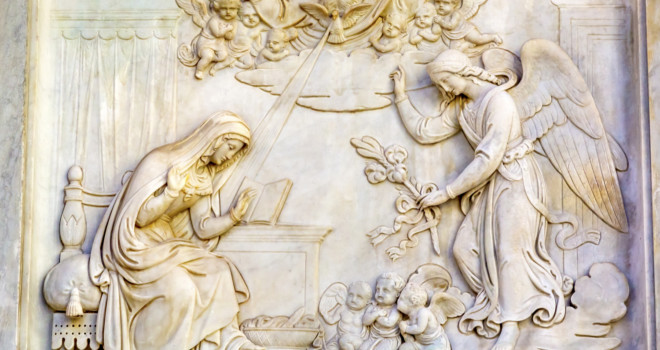 The Annunciation Shows Mary's Fullness of Grace