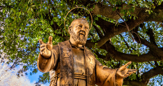 St. Padre Pio and the Transverberation of the Heart