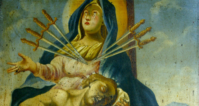 Praying The Sorrowful Mysteries of the Rosary After Miscarriage