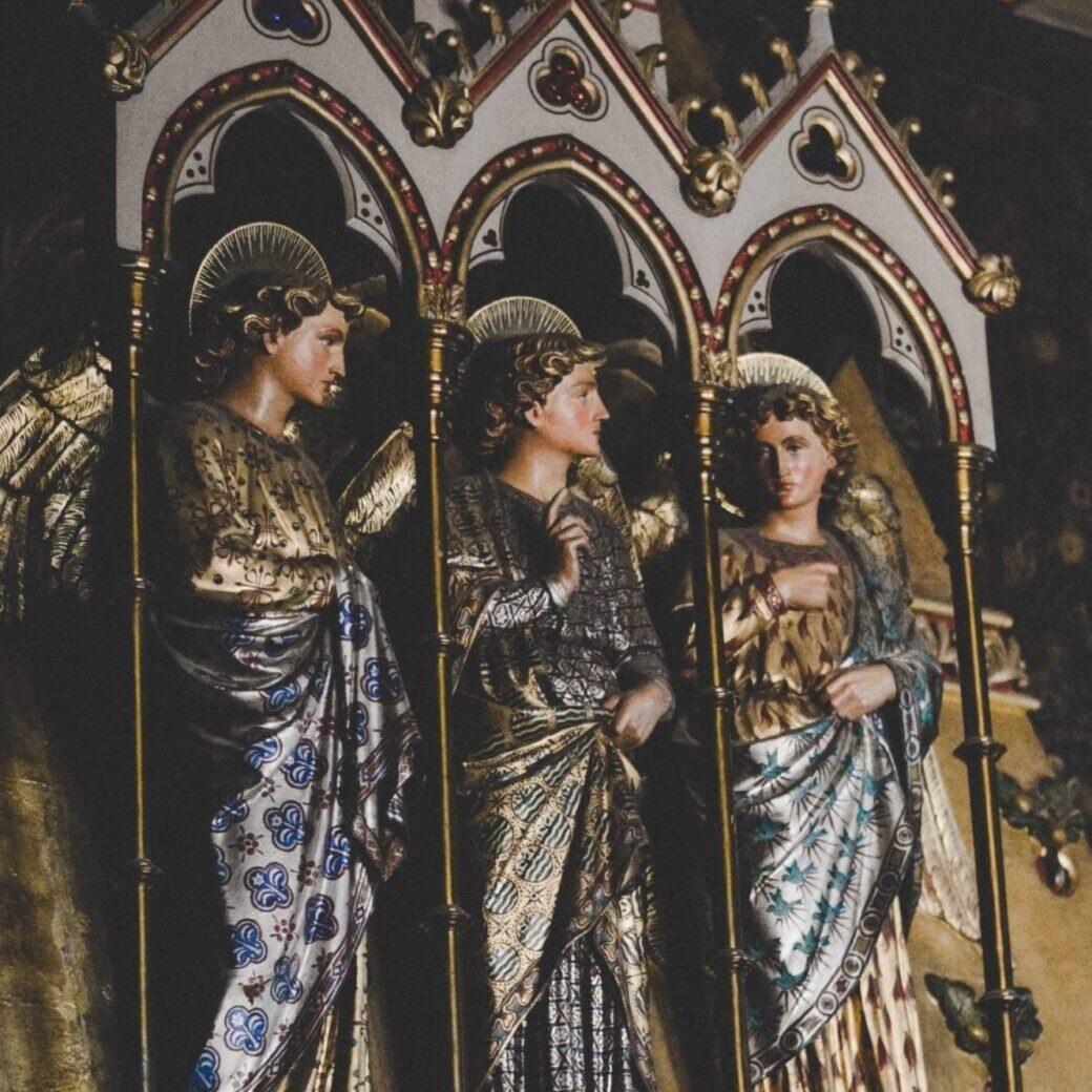 Archangels Michael, Gabriel, and Raphael