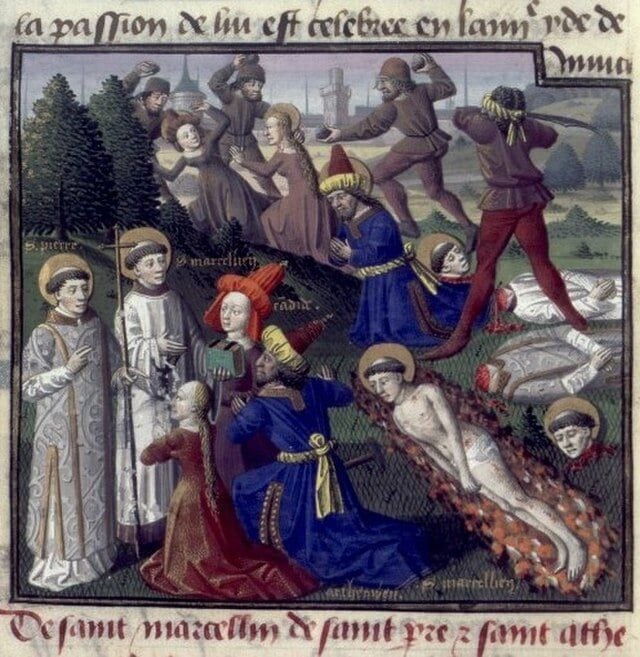 St. Marcellinus and St. Peter