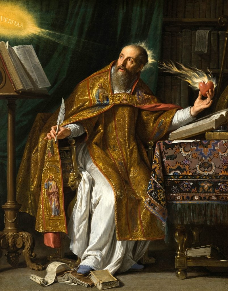 Saint Augustine by Philippe de Champaigne 